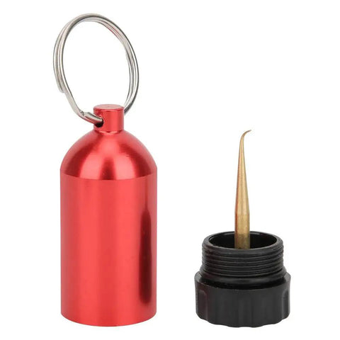 Mini Scuba Diving Tank Key Ring Kit With 12 O Rings Aluminum Alloy Portable Dive Cylinder Valve Set Scuba Tank O Rings And Tank Keychain