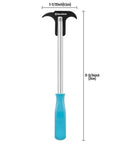 Seal Puller Tool With Dual Hook Tips And Extra Blade For Oil And Grease Seal Removal Heat Treated Steel For Durability
