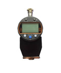Heavy Duty Digital Hardness Tester For Checking Metal Rockwell And Brinell Scales with digital screen and buttons.