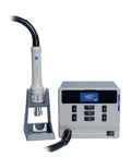 Hot Air Soldering Station Pro Grade 1000W Rework System with lead-free iron and digital LED temperature display.
