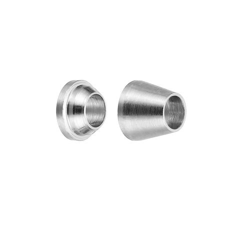 One Eighth Inch OD Stainless Steel Compression Tube Fitting Sleeve Kit 20 Pack Double Ferrule Ring Tubing Fittings Assortment Durable