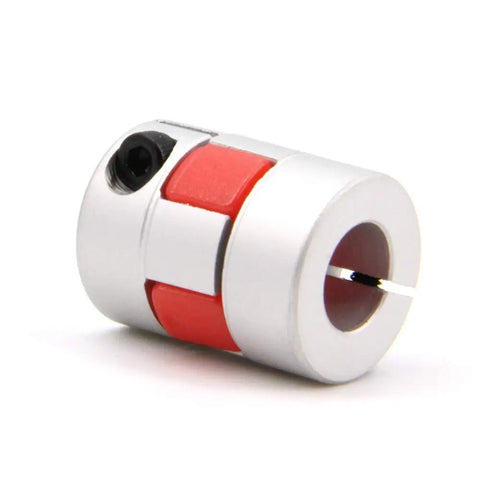Aluminum Plum Shaped Flexible Shaft Coupling 10mm To 10mm Bore 20mm Diameter 25mm Length Built To Last
