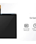Next Level Replaceable Premium Screen For 3D Printers Serving Crisp 8K UV Curing Perfection With Zero Hassle Setup And Rugged Frame Assembly Kit Right Away, 10-inch 12K Mono LCD for Saturn 3.