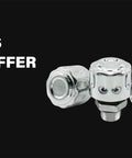 2 Pack Quarter Inch NPT Breather Caps With Forty Micron Filtration For Hydraulic Systems That Breathe Easy Heavy Duty Carbon Steel