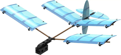 Ultralight Airplane STEM Kit for Kids Build Five Gliders Learn How Planes Fly Aerodynamics and Physics Design Your Own Glider Ages 8 Plus