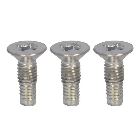 3Pcs Door Latch Lock Motor Actuator Mounting Screws Flat Head M6x18.5mm Fits Honda Accord Acura DIY replacement hardware