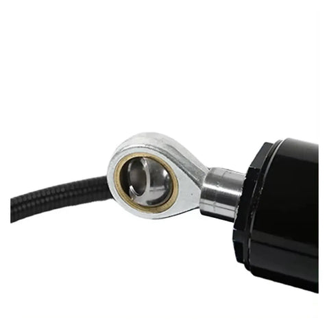 Heavy Duty Linear Actuator With 12V DC Electric 8000N Lift Force showing a close-up of robust connection joint and hydraulic hose.