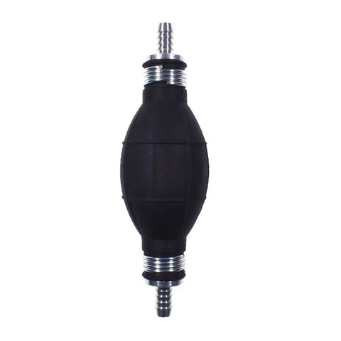 Two Pack Rubber Fuel Primer Bulbs For Fuel Transfer Lines One Way Check Valve 8mm And 9mm Fittings product image front view
