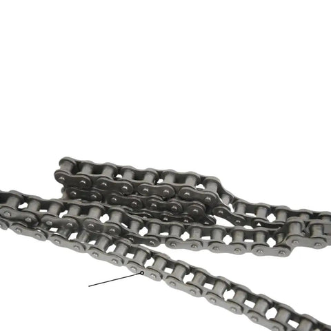 Durable 41 Roller Chain For Go Karts And Bikes Plus Atv Or Industrial Machinery With Connecting Links For Quick Install and Rock Solid Performance, showing the chain layout.