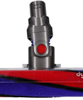 Front view of Soft Roller Cleaner Head For V6 Stick Vacuums For Hard Floor Cleaning Sucks Up Fine Dust And Large Debris In One Pass