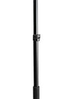 Competition Off Hand Air Rifle Stand With Folding Tripod Base Extends From 27 Inches To 62 Inches, side view of stand