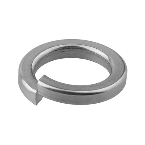 Spring Lock Washers Set 304 Stainless Steel Anti Loosening Spiral Design For Heavy Vibration Built To Last Real Tough Hardware 9 Size Assortment For Auto Marine Machinery Home Projects single stainless steel spring lock washer