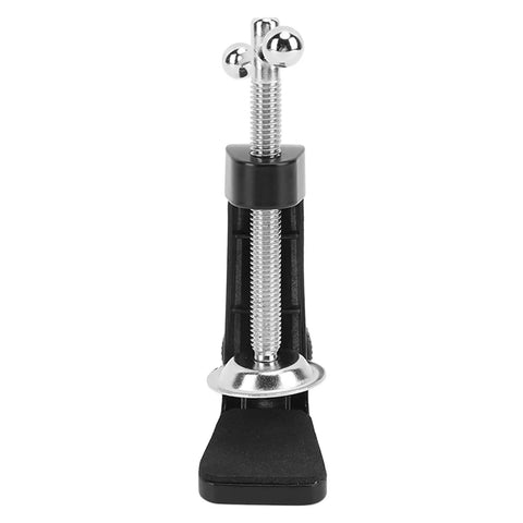 Beefy Aluminum Desk C Clamp Mount For Desk Lamps Black 2.4 Inch Clamp 61mm Heavy Duty Table Mount Easy Adjustable Stable Office And Home Light Fixture Holder black aluminum clamp with screw and knob