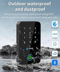 Beefed Up IP67 Waterproof Fingerprint Access Control System With Bluetooth App Unlock NFC RFID Card Reader Digital Keypad