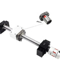 Heavy Duty SFU2005 Linear Motion Ball Screw Kit 900mm C7 Accuracy with BFBK15 flange nut and brackets for CNC routers.
