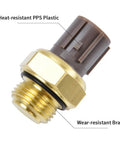 Radiator Coolant Fan Switch And Water Temperature Sensor Replacement For Honda Accord Civic CRV Odyssey Insight S2000 And Acura CL TL RSX TSX 1992 To 2005 OEM 37760 P00 003 brass threaded sensor