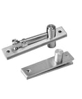 360 Degree Shaft Swivel Wood Door Hinge With Concealed Mount And Adjustable Gap Up And Down Pivot Hardware Silent Soft Close