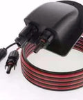Built Tough Solar Cable Gland Kit 10AWG 2m Extension Cord With Waterproof IP68 ABS Junction Box And Connectors For Marine And Off Grid