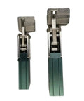 Front view of Mechanical Arm Fixture 1615S 1615D 2015S-L 2015D 1615D-L Pneumatic Gripper Water Nozzle Gripper Cylinder