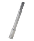 83mm Extended Reach Adapter For Hex Shank Tools Fits Six Point Three Five Millimeter Hex Bits And One Quarter Inch Flat Bits