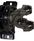 Ford Rear Driveshaft Assembly 986767 Premium DOM Steel Tubing Ready To Install Pre Balanced Replacement For Select Ford Models Made In USA Easy Install For Quick Fit, close-up of U-joint