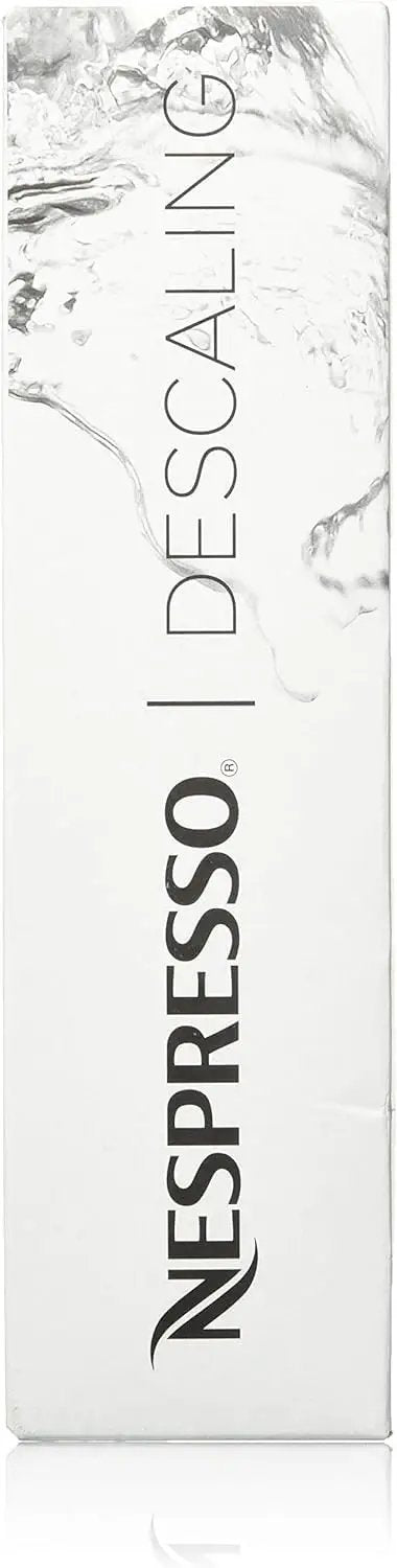 Descaling Kit For Nespresso Machines 2 Packets Descaling Solution For All Models Safe And Easy Lime Scale Removal box front