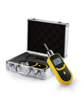 Handheld Carbon Monoxide Detector 0 to 1000 ppm CO Gas Tester with LCD Display in yellow and black case