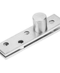Dope 360 Degree Pivot Stainless Steel Door Hinge 75mm Long, 2 Pack, Brushed Finish with Countersunk Screw Holes