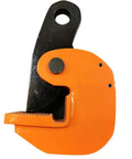 Top Shelf Horizontal Plate Lifting Clamp For Steel And Stone With 5 Ton Capacity Knockout Grip System, detailed side view of clamp.