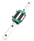 HGH20CA carriage on HGR20 square rail, part of SFU1605 SFU1204 Ballscrew Kit With 1000Mm And 1200Mm Lengths, for CNC machine upgrade