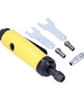 Heavy Duty Mini Air Angle Die Grinder 22000 RPM Pneumatic Rotary Tool With Sealed Ball Bearings, accessories and fittings included.