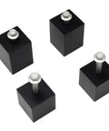 Seat Spacer Kit For 1000 UTVs Billet 6061 T6 Aluminum Four Piece Set With Hardware Bolt On Installation For 2019 2024 Models