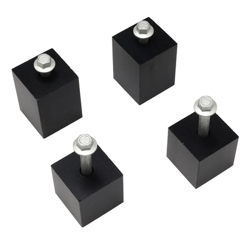 Seat Spacer Kit For 1000 UTVs Billet 6061 T6 Aluminum Four Piece Set With Hardware Bolt On Installation For 2019 2024 Models