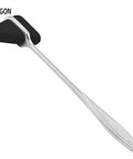 Tomahawk Percussion Reflex Hammer For Neurological Examination Black Durable Stainless Steel Build Ideal For Medical Students And Pros Classic Design Lightweight Yet Sturdy Wont Bend Or Break Perfect Kit Addition For Training And Clinic Use isolated against white background