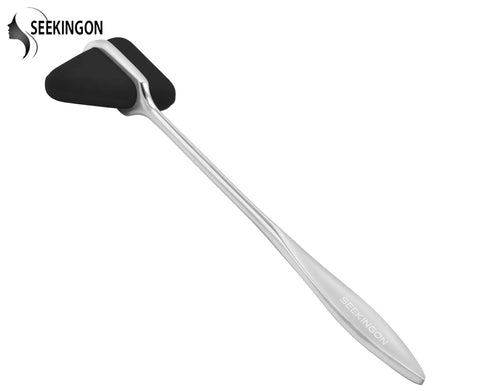 Tomahawk Percussion Reflex Hammer For Neurological Examination Black Durable Stainless Steel Build Ideal For Medical Students And Pros Classic Design Lightweight Yet Sturdy Wont Bend Or Break Perfect Kit Addition For Training And Clinic Use isolated against white background