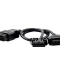 OBD2 OBD II Full 16 Pin Y Splitter Cable J1962 1 Male To 2 Female Connector Vehicle Diagnostics DIY Extension Adapter 50cm Long