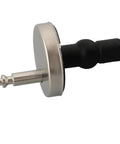 Side view of Two Pack Top Fix Toilet Seat Hinges Heavy Duty Stainless Steel For Standard Wall Hung Toilets Quick Fit 8mm Pin Soft Close