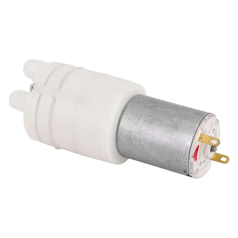Mini Diaphragm Water Pump 3V tiny body with fixed 7mm outer diameter for easy install in small pumping environments.
