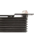Premium Transmission Oil Cooler Kit Compatible With Chevy Silverado 2500HD And 3500 Plus GMC Sierra Heavy Duty Trucks Engineered For Peak Performance And Reliable Cooling Under The Harshest Driving Conditions During Those Hot Summer Road Trips Where You. black finned transmission cooler with mounting bracket and fitting