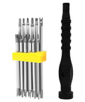 Top Notch 12 In 1 Screwdriver Set For Electronics Repair Kit For electronics, alloy steel bits with PP handle and magnetic driver