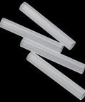 Clear plastic sleeves from Ten Sets Garage Door Hardware Kit With Static Scroll Wheel Sleeves Roller Shaft Nuts Hinges Bearings And Gaskets