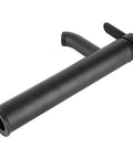 Maqulae Stainless Steel Basin Faucet, Black Tap with Bubbler (Tall) close-up view, showcasing sleek black finish and modern design.