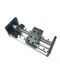 Z Axis CNC Sliding Table Stage Kit With SFU1204 Ball Screw And 12mm MGR12 Linear Rail, Travel 100 to 200mm, shown from top angle