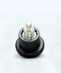 Real Deal M8 Index Plunger With Spring Loaded Dowel Pin And Locking Bolt Drop In Fit For CNC Milling and Jig Tools, top view.