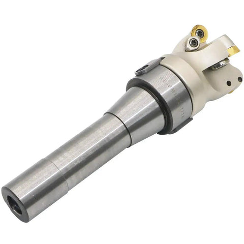Rock Solid Shop Grade Face Mill Cutter Holder Loaded With Hard Alloy Carbide Inserts And Spanners For Beast Mode Roughing Jobs On Industrial Milling Machines