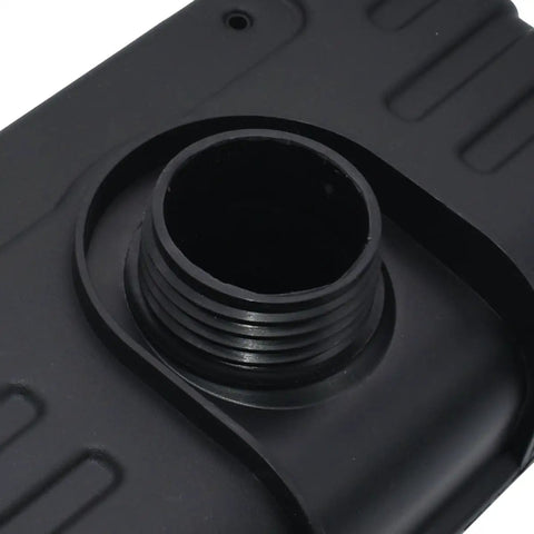 Close-up of threaded fuel cap opening on Fuel Tank 4 Quart Replacement For Tecumseh H30 H35 H40 H50 HS40 HS50 HM80 HM100 Engines.