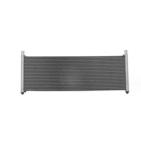 Premium Aluminum Battery Coolant Radiator Assembly For Tesla Model X Direct Replacement 2016 Through 2021 front view with connectors
