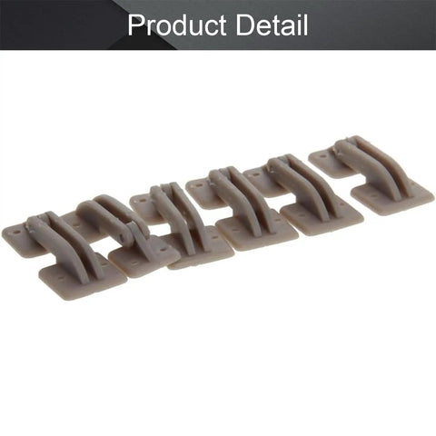 Adjustable RC Hatch Hinges 33 by 9mm For Model Airplanes Durable Nylon And Metal Pin Hinge Plug And Play Install For Fixed Wing 501A