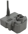 Fridge Start Relay And Capacitor Kit W10662129 for Whirlpool Kenmore Maytag Electrolux gray component close-up