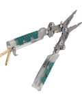 Bewinner 20 In 1 Wire Stripper Pliers With Voltage Detection, Folding Crimping Tool For Awg 20-10 with washable clear grips.
